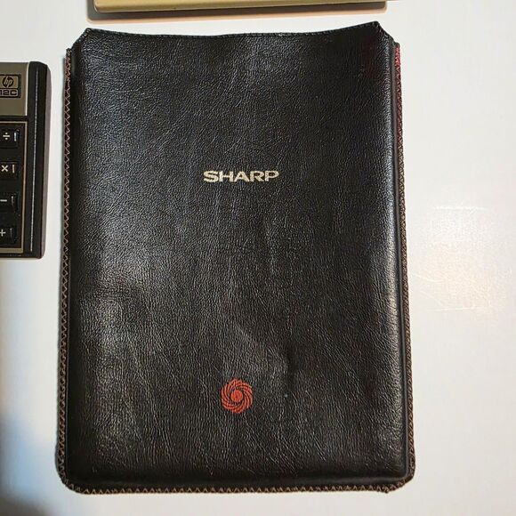 Vintage Calculator lot 80s 90s sharp Hewlett Packard Canon - Picture 6 of 9